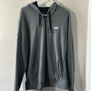 RVCA zip up hoodie